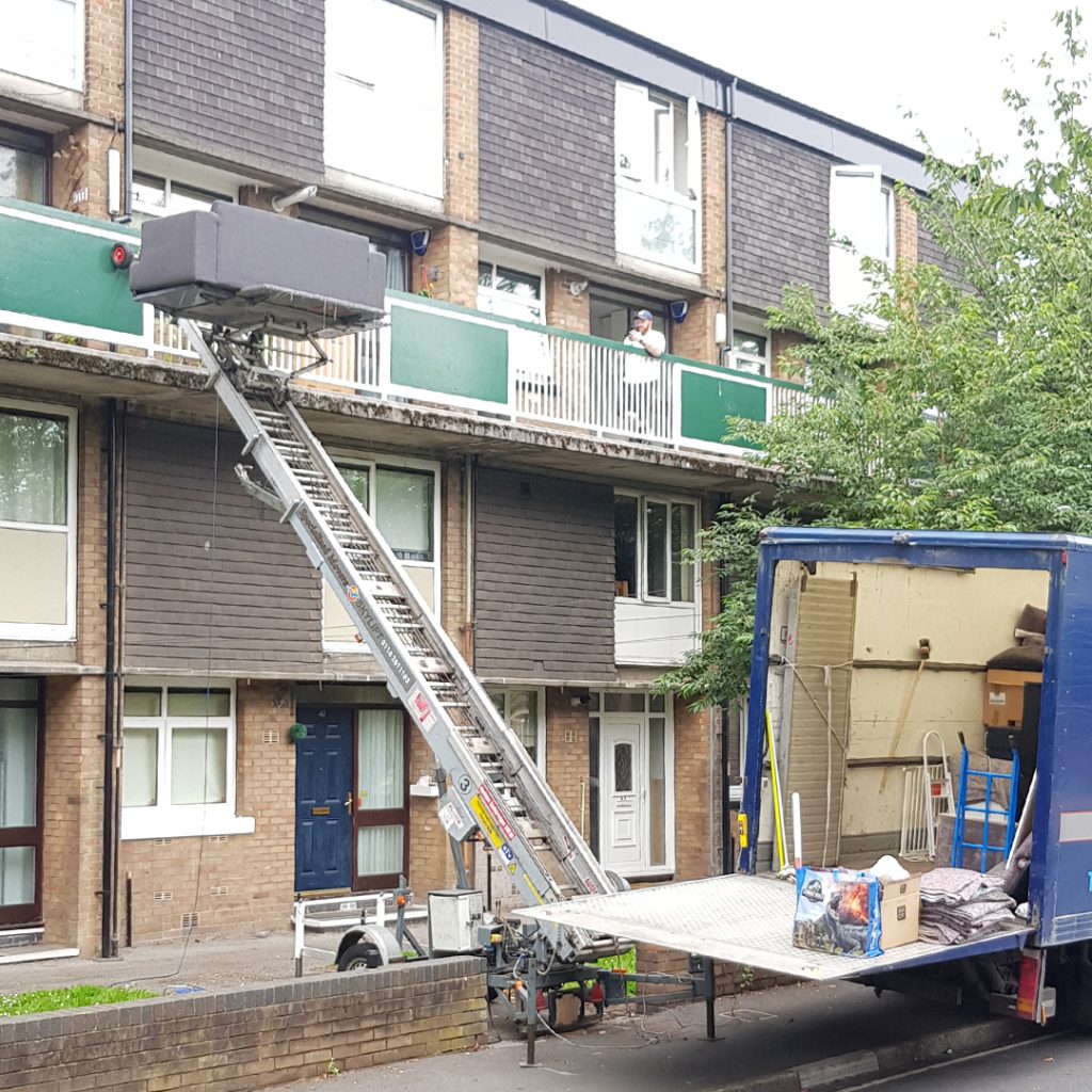 Specialised Removals providing Lift removals in Sheffield